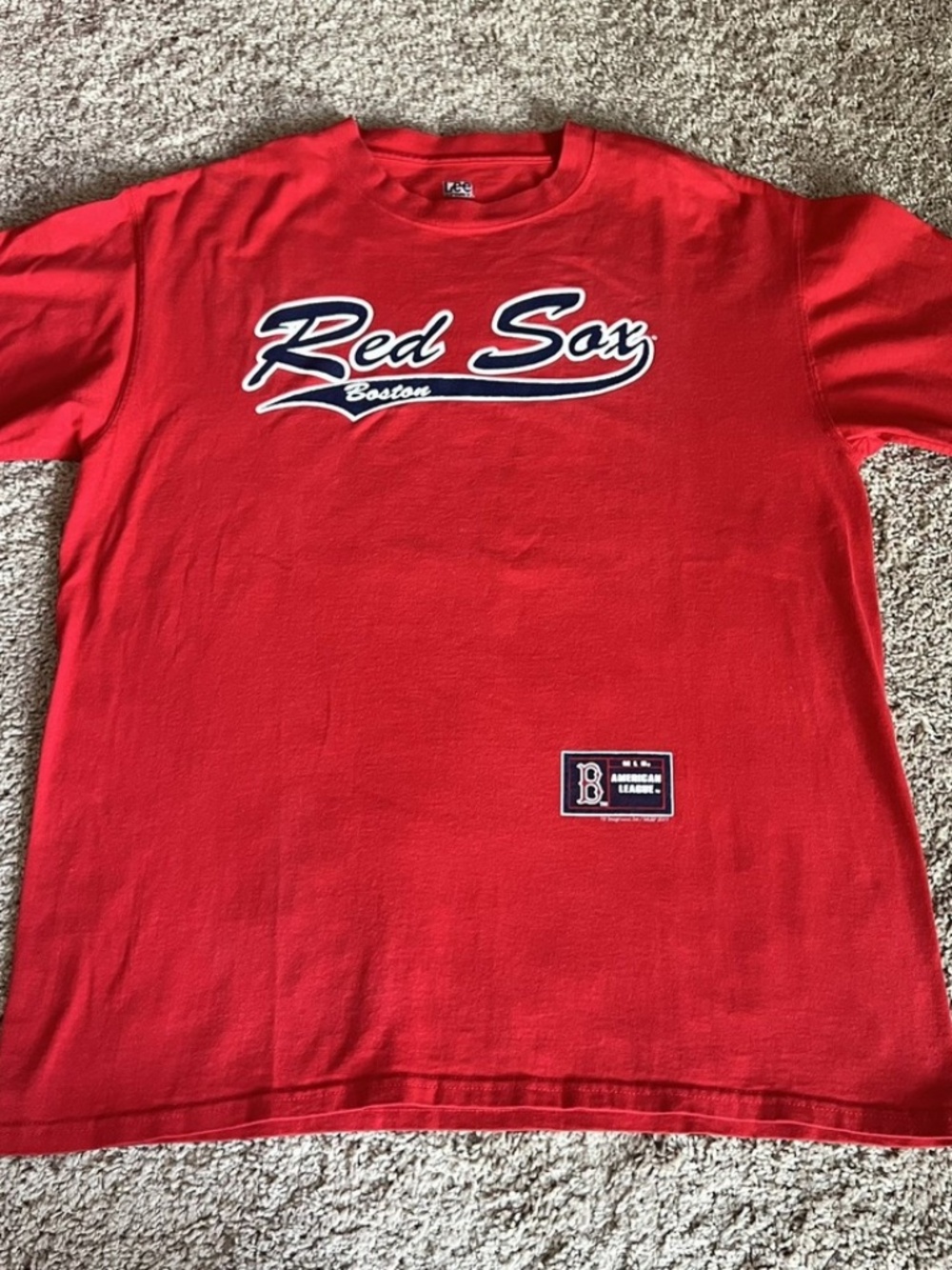 Y2K Boston Red Sox 2007 MLB T-Shirt Men’s Large Lee Sport Tee
